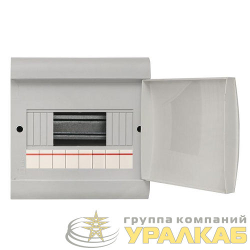 Щит ЩРН-П-8 "SlimBox" IP41 бел. дверца PROxima EKF 