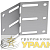 Соединитель угловой H80мм DKC 