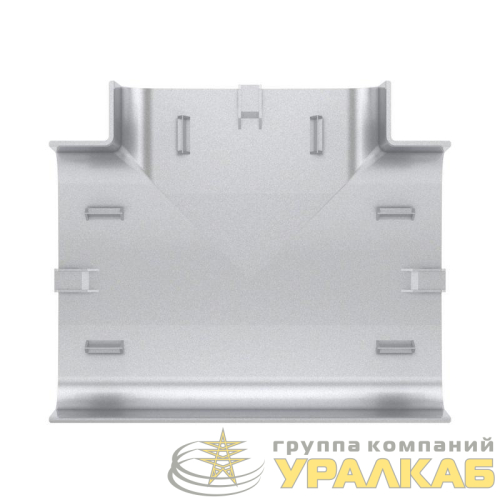 Тройник для кабель-канала 110х50 с разд. алюм. DKC 