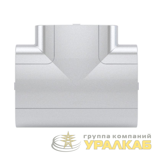 Тройник для кабель-канала 110х50 с разд. алюм. DKC 