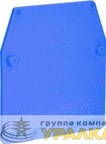 Изолятор торц. CBC.2-10/PT(Ex)i син. DKC 