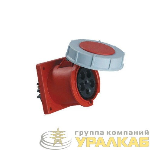 Розетка стационарная внутренняя 3352 3Р+РЕ+N 63А 380В IP67 PROxima EKF 