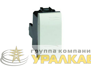 Переключатель 1-кл. 1мод. Brava 16А IP20 бел. DKC 