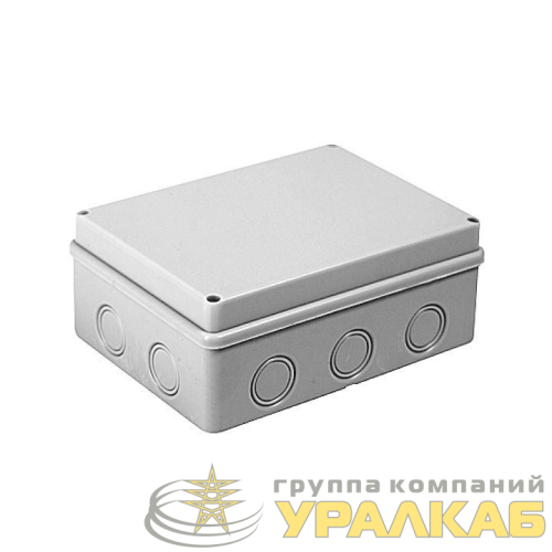 Коробка распаячная КМР-050-046 пылевлагозащ. 190х140х70 без мембранных вводов PROxima EKF 
