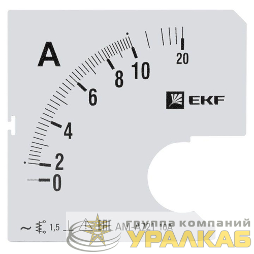 Шкала сменная для A721 10/5А-1.5 PROxima EKF 
