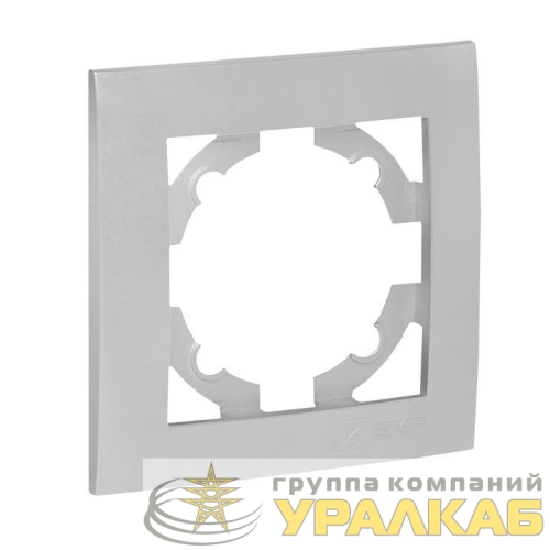 Рамка 1-м Валенсия сталь EKF 