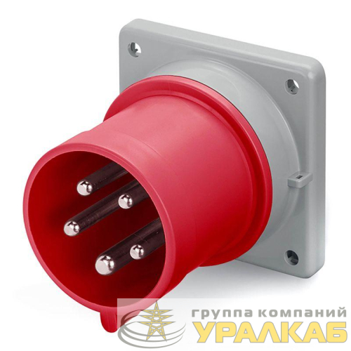 Вилка скрыт. уст. 32А 3P+Е+N 400В IP44 DKC 