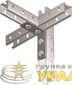 Угол для профиля С-образ. двойн. DKC 