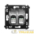 Розетка 2-м RJ-45 СП кат.5e Avanti "Закаленная сталь" DKC Розетка 2-м RJ-45 СП кат.5e Avanti "Закаленная сталь" DKC