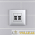 Розетка 2-м RJ-45 СП кат.5e Avanti "Закаленная сталь" DKC Розетка 2-м RJ-45 СП кат.5e Avanti "Закаленная сталь" DKC