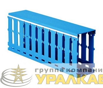 Кабель-канал перфорированный 25х30 L2000 RL12 син. DKC 
