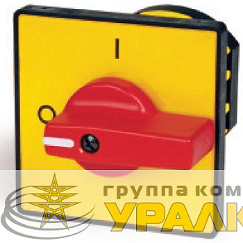 Ручка для переключателя кулачк. красн. желт. площадка 48х48 модель 58 DKC 