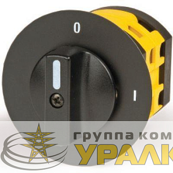 Ручка для переключателя кулачк. черн. круглая черн. площадка d59 модель 13 DKC 