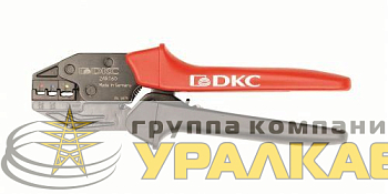 Клещи для обжима изолированных наконечников 0.25-6кв.мм DKC 