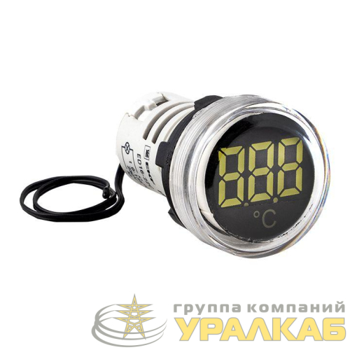Индикатор значения температуры ED16-22С бел. PROxima EKF 