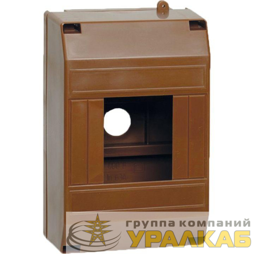 Бокс КМПН 1/4 темн. дерево инд. штрих-код PROxima EKF 