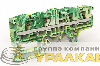 Клемма заземления 4 точки подключения на 4кв.мм DKC 