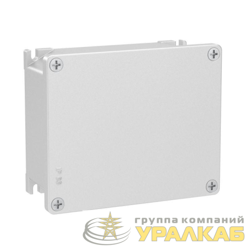 Коробка ответвительная 128х103х55мм IP66 RAL9006 окрашен. алюм. DKC 