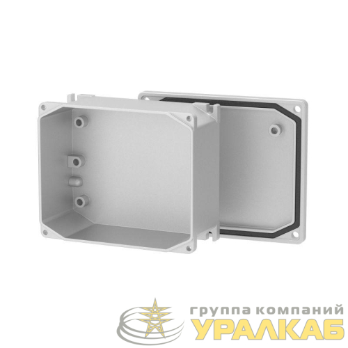 Коробка ответвительная 128х103х55мм IP66 RAL9006 окрашен. алюм. DKC 