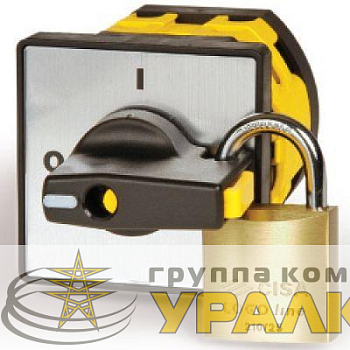 Ручка для переключателя кулачк. черн. серебр. площадка 48х48 модель 05 DKC 