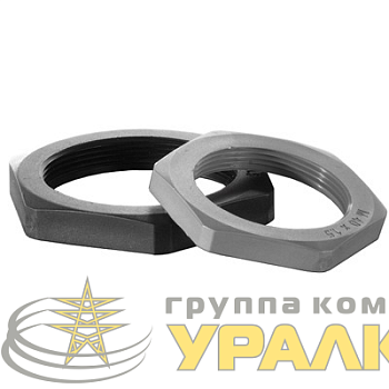 Гайка полиамид М50х1.5 черн. (уп.2шт) DKC 