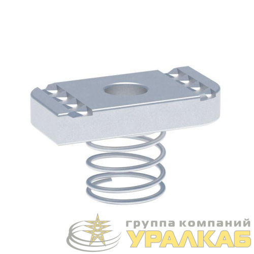 Гайка STRUT (канальная) М10 с короткой пружиной EKF 