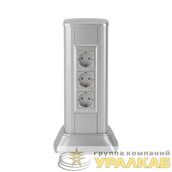 Мини-колонна для эл. установ. 0.35м серый метал. DKC 