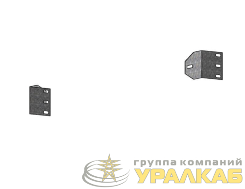 Комплект кронштейнов для DIN-рейки для ВРУ Unit (уп.2шт) PROxima EKF 
