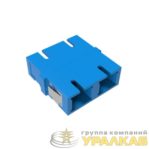 Адаптер SC/UPC-Duplex TOP OS2 син. DKC 