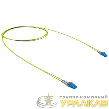 Шнур оптический коммутационный Duplex LC/UPC-LC/UPC 9/125 (OS2) 1м DKC 