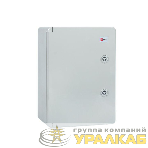 Бокс пластиковый с монтажной платой 400х300х170 IP65 PROxima EKF 