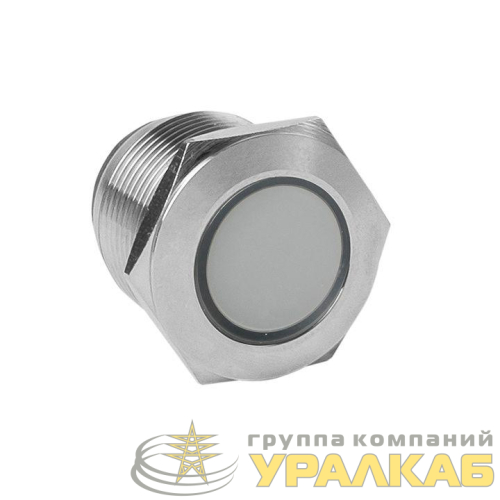 Лампа сигнальная S-Pro67 19мм бел. 230В EKF 
