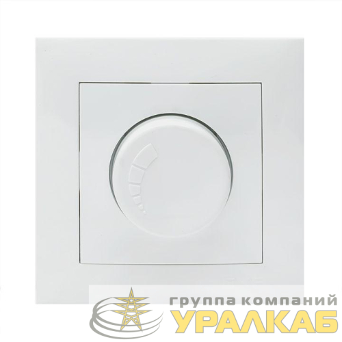 Светорегулятор Валенсия 600Вт 220В бел. PROxima EKF 