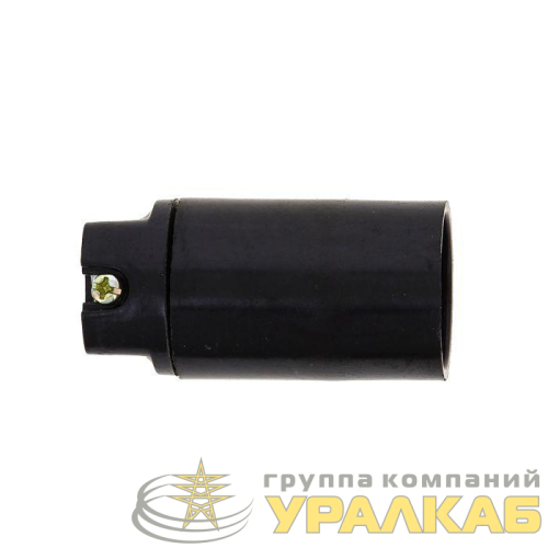 Патрон карболитовый подвесной Е14 черн. без наклейки PROxima EKF 