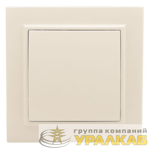 Выключатель 1-кл. СП Минск 10А IP20 беж. EKF 