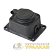 Розетка настенная 16А IP44 230В 2P+PE с защ. крышкой каучук PROxima EKF 