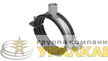 Хомут для средних нагрузок с изоляцией с гайкой М8 для труб d1 1/4дюйм DKC 