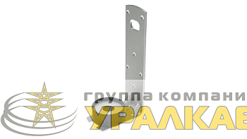Кронштейн L-образный для воздуховода с виброгасителем под шпильку М8 / М10 DKC 
