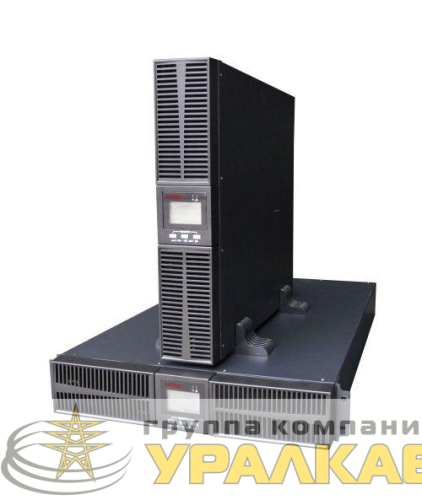 Источник бесперебойного питания Онлайн ИБП 1кВ.А 2х9А.ч IEC C13 (6) DKC 