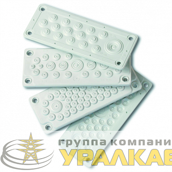 Ввод кабельный FL13 пластик V0 UL94 IP55 +130 - 40град.C (10 отв.) DKC 