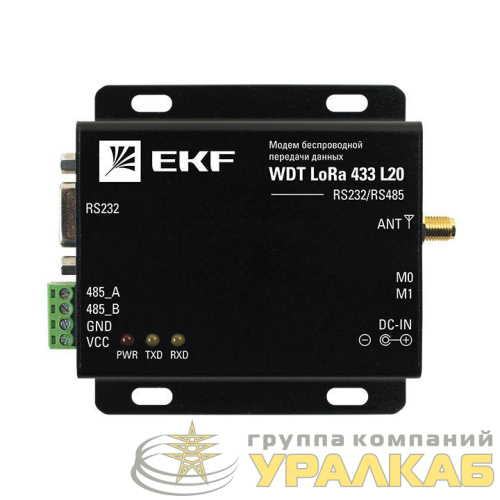 Модем беспроводной передачи данных WDT LoRa 433 L20 PROxima EKF 
