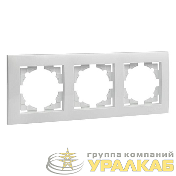 Рамка 3-м Валенсия бел. PROxima EKF 