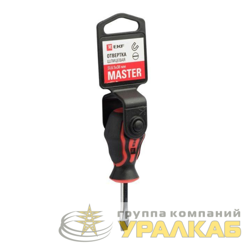 Отвертка SL6.5х38мм Master Basic EKF 