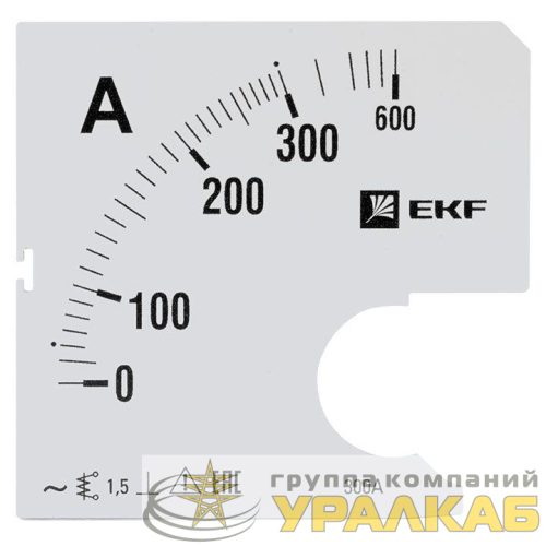 Шкала сменная для A961 300/5А-1.5 PROxima EKF 