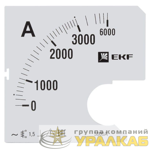 Шкала сменная для A961 3000/5А-1.5 PROxima EKF 