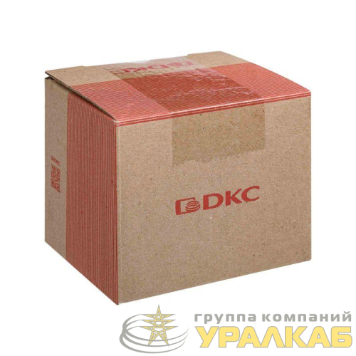 Коробка подрозеточная для сплошных стен черн. под 2 модуля безвинтов. DKC 