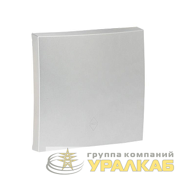 Панель лицевая Валенсия для выключателя 1-кл. 10А сталь PROxima EKF 