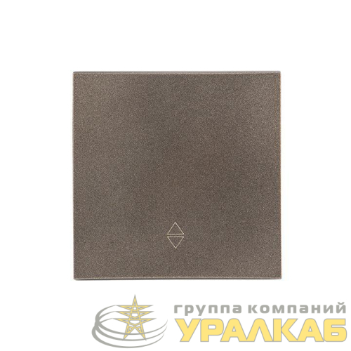 Панель лицевая Валенсия для 1-кл. выключателя проходного 10А графит PROxima EKF 