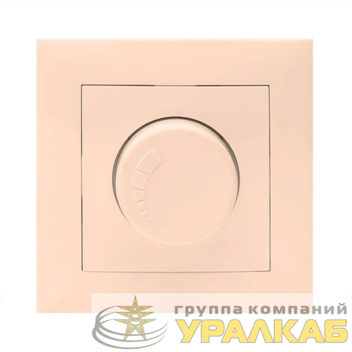 Светорегулятор Валенсия 600Вт 220В крем. PROxima EKF 