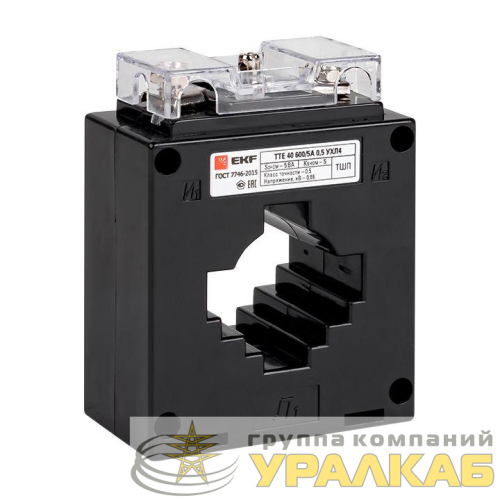 Трансформатор тока ТТЕ 40 600/5А кл. точн. 0.5 PROxima EKF /tc-40-600-0.5